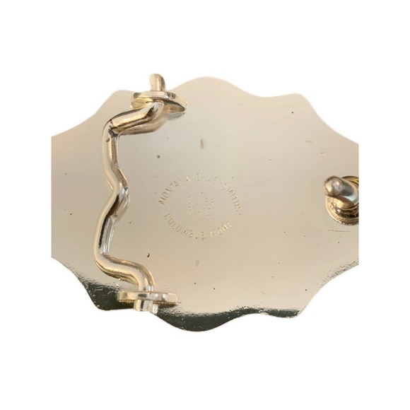 SOLD!!! Sold!!MONTANA SILVERSMITHS Silver Plated~Western belt buckle~ Columbus - Picture 12 of 12